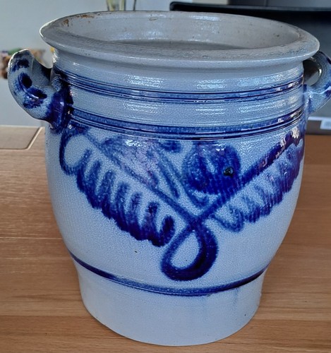 Steingut schmalztopf höhe - steingut,