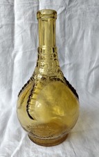 alte Glasflasche Ball & Claw Bitters Worlds Best Remedy 23cm Vintage Krallen