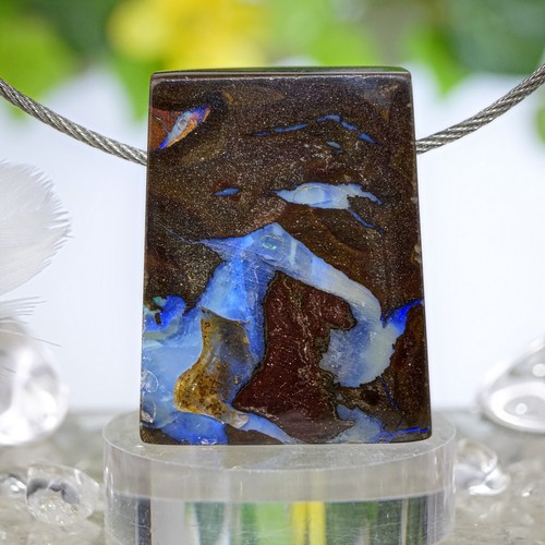 Boulder opal anhänger - opal,