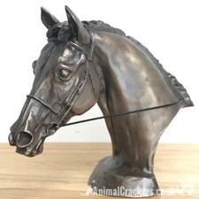 Harriet Glen Bronze Rennpferd