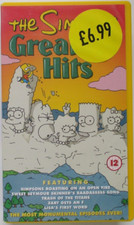 The Simpsons Greatest Hits VHS