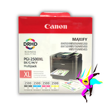4x ORIGINAL CANON PGI-2500XL