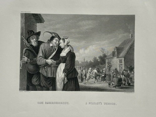 David teniers bauernhochzeit - teniers,