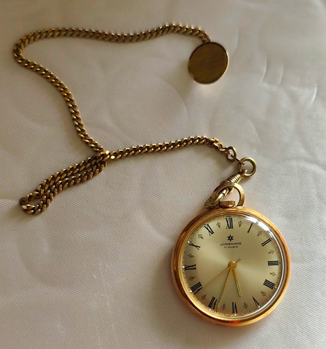 Junghans taschenuhr handaufzug - taschenuhr,