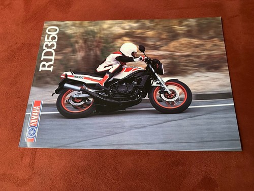 Orig yamaha prospekt rd350 - orig.,