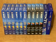 12x VHS Videokassetten