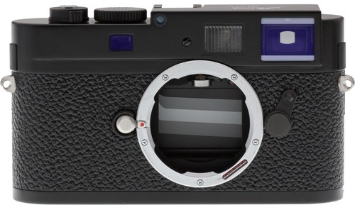Leica black - black, (body