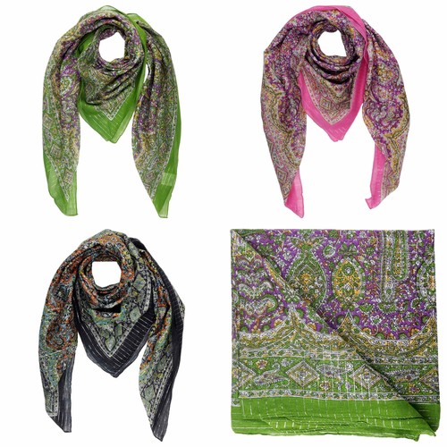 Baumwolltuch indische blumen - baumwolltuch,