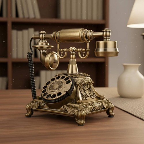 Europäisches vintage telefon - europäisches, vintage-telefon