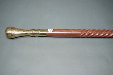 Edelholz messing gehstock - ,