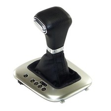 Schaltknauf Schalthebel VW Polo 6R DSG Leder schwarz 6R1713203C