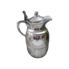 Thermoskanne Alfi Juwel 0,32l Kaffeekanne 1950er Edelstahl Verchromt 15cm 