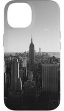 Hülle für iPhone 14 New York Empire State Building Manhatten‼️OHNE OVP‼️