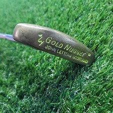 John Letters Gold Nugget Putter 35 Zoll Flatcat Griff