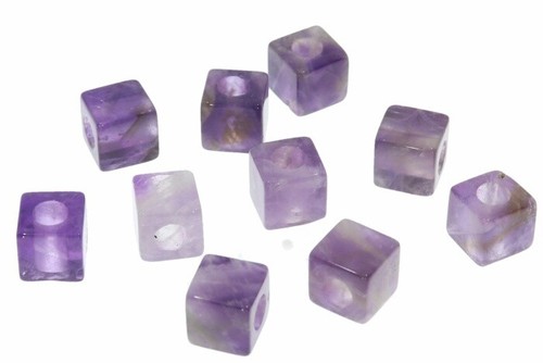 Amethyst edelstein würfel - amethyst,