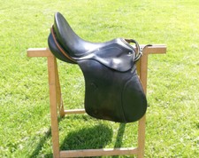 Springsattel Passier, schwarz