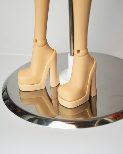 Balljointed doll boot - balljointed, base