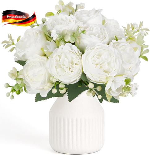 Künstliche blumen vase - blumen,