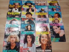 23 x Brigitte Zeitschriften Jahrgang 1988 Mode Frisuren Gesundheit
