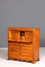 Edler Biedermeier Sekretär Vertiko Antik Kommode Louis Philippe Schreibkommode