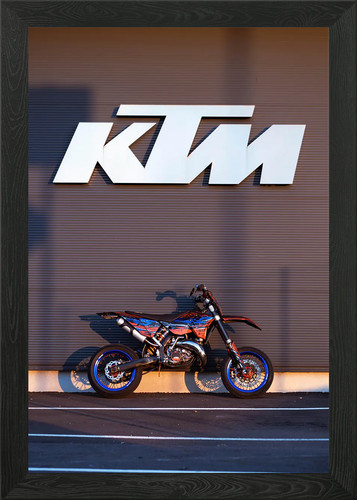 Ktm motorrad gerahmtes - motorrad,