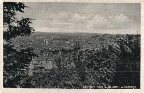 Stuttgart blick von der - stuttgart,