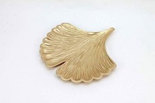 Holz-Teller Schale Gingkoblatt