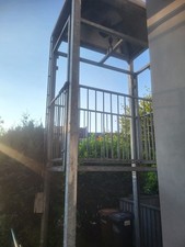 Hauslift, Rollstuhllift, Fahrstuhl,  Aufzug, Hebebühne