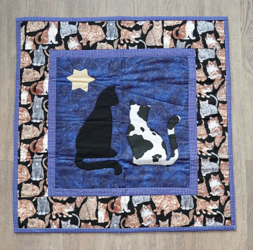 Diy patchworkdecke mit - patchworkdecke, katzen