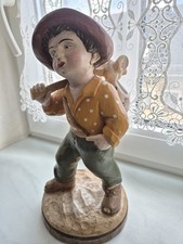 Holz Figur Skulptur Junge