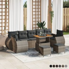 Garten Sofa Set Poly Rattan