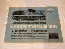 Glas Poster Sporterfolge 1964
