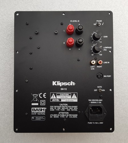 Klipsch 112 aktivmodul - klipsch, sw-112