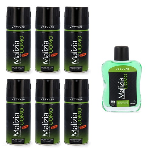 Malizia uomo vetyver set deo - set,
