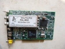 HAUPPAUGE WIN/TV-PCI 60134 (BT848KPF) FM-TV KARTE PCI REV C1V #GK10901