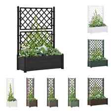 Pflanzkübel Rankgitter mit Spalier Rankhilfe Pflanzkasten Blumenkübel PP 4 Farbe