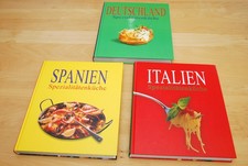  3 x Kochbuch Spezialitätenküche Deutschland - Italien - Spanien - Tandem Verlag