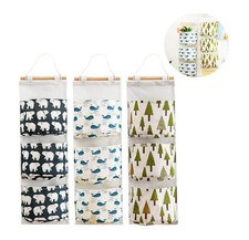 3 Taschen Wandtasche organizer