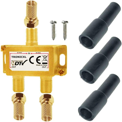Sat splitter fach hd - sat, 2-fach