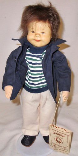 Vintage krahmer puppen junge - vintage,