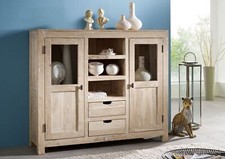 Highboard NATURE WHITE #63