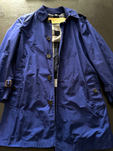 Burberry brit mantel blau - brit, mantel,
