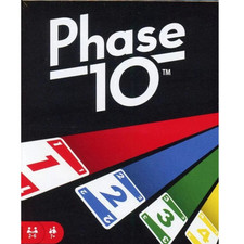 Mattel Games Phase 10 Card