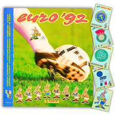 Panini Euro 92 Europa 1992 | aus allen Wappen Glitzer auswählen | Sehr Selten