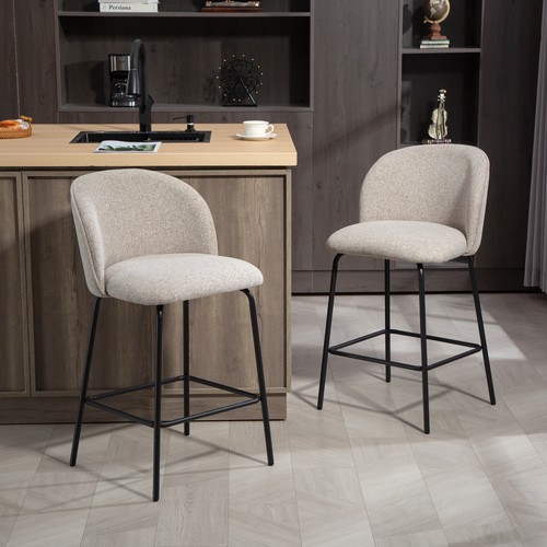 Homcom barhocker 2er set - barhocker,
