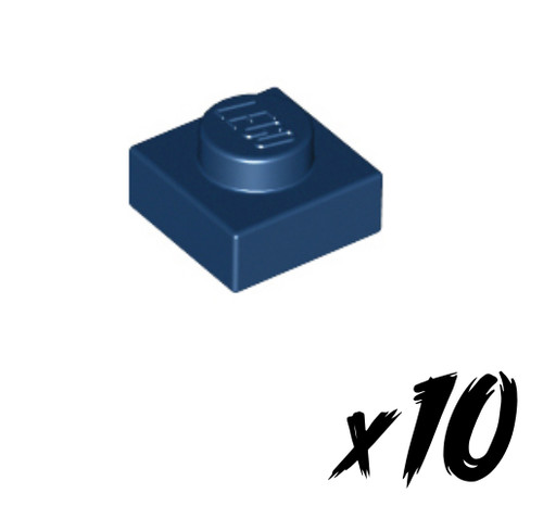 10x lego 3024 platte - •,