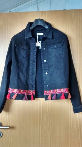 Aizza jeansjacke schwarz gr - aizza,