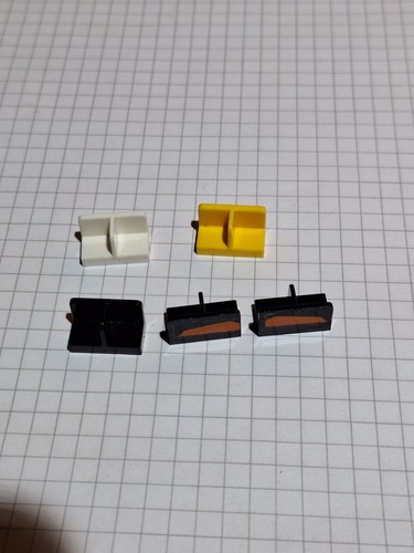 Lego 1x2 panel mit mittelsteg - 1x2,