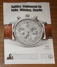 Seltene werbung vintage - werbung, iwc