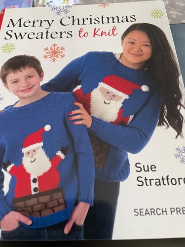 Strickbuch frohe weihnachten - strickbuch,